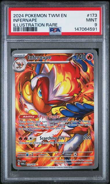2024 Pokemon Twilight Masquerade #173 Infernape front