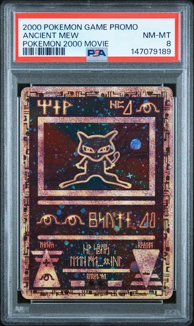 2000 POKEMON GAME MOVIE ANCIENT MEW POKEMON 2000 MOVIE (PSA 8) (PSA 8) – 147079189