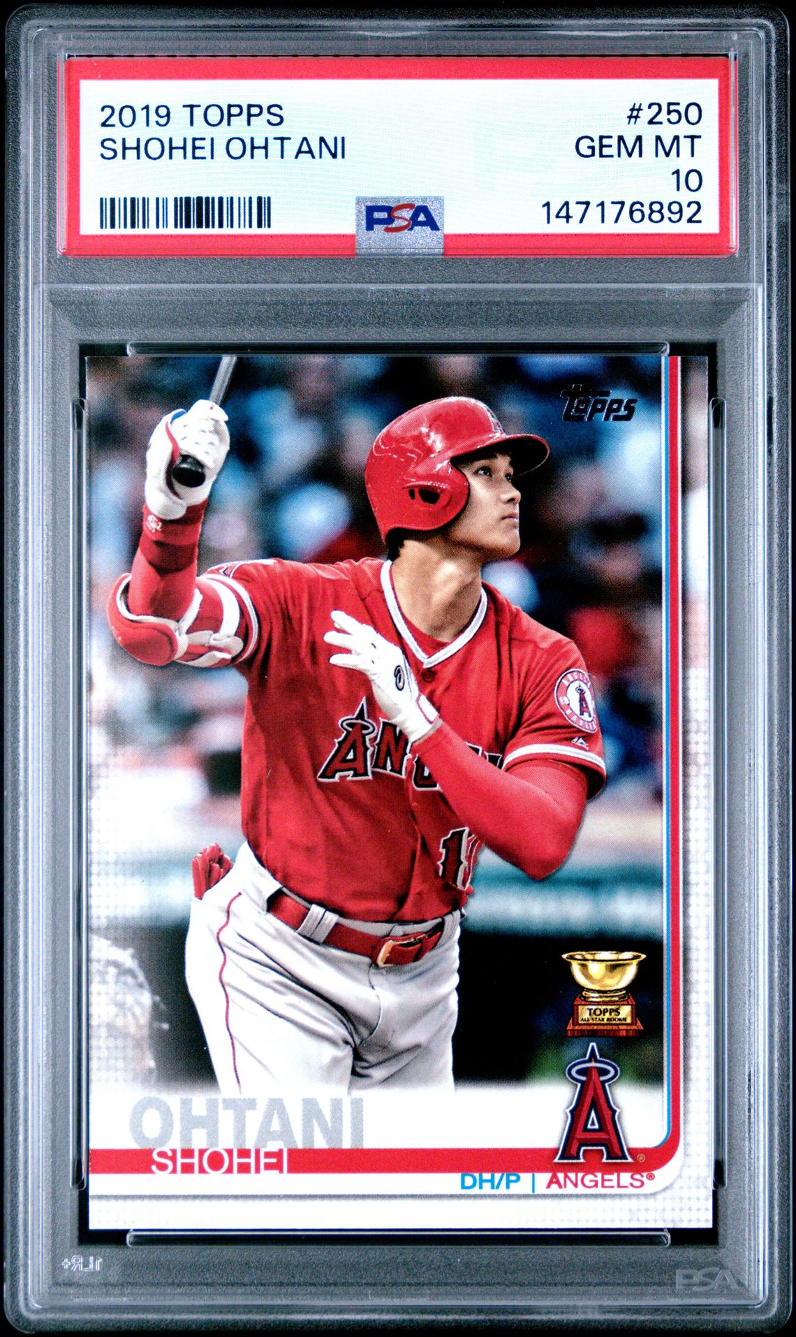 2019 Topps Shohei Ohtani #250 Gem Mt 10 front