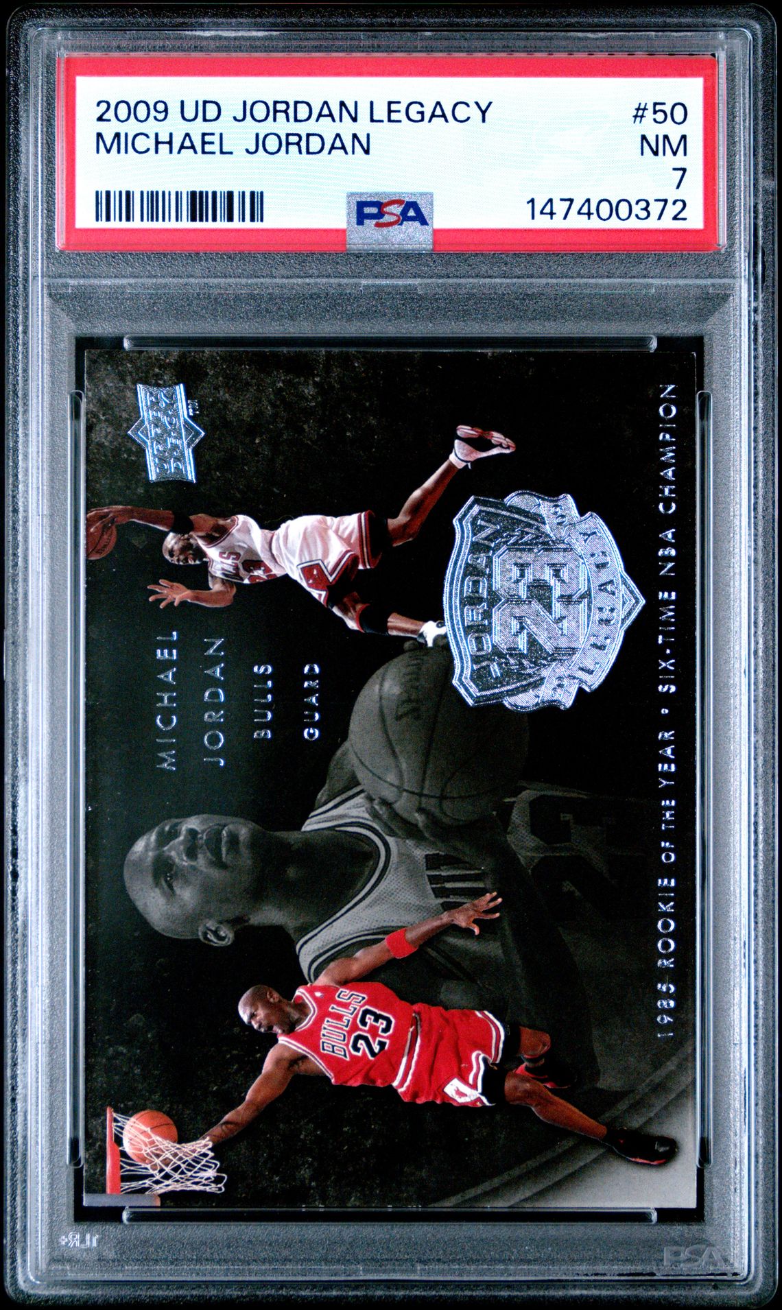 2009 Upper Deck Jordan Legacy Michael Jordan #50 Nm 7 front