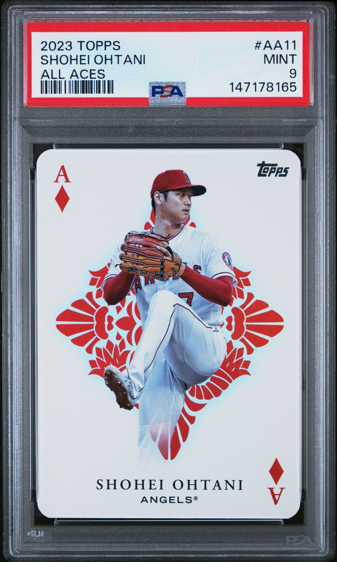 2023 Topps All Aces Shohei Ohtani #Aa11 (All Aces) Mint 9 front