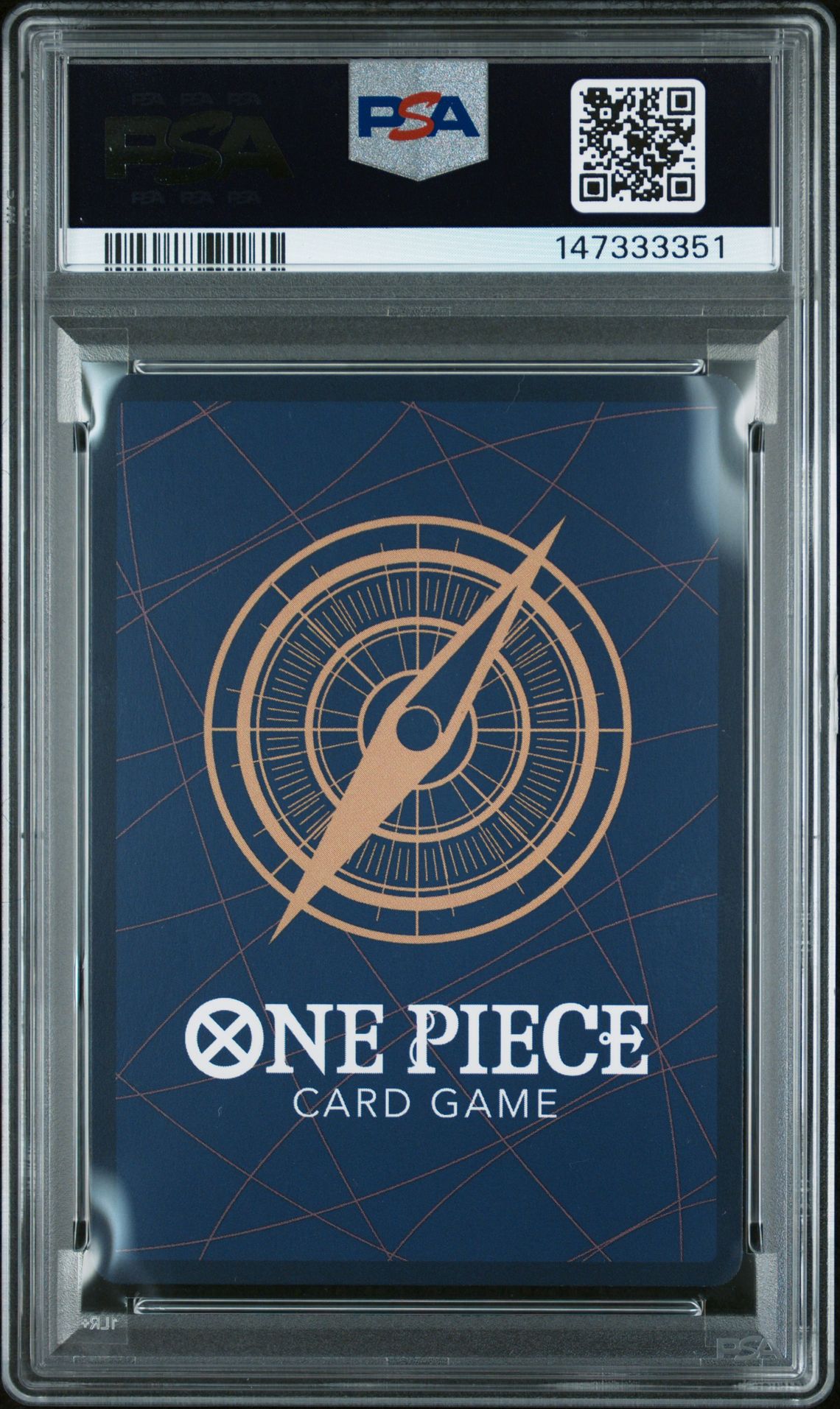 2025 One Piece Op11-A Fist Of Divine Speed Nami #054 (Alternate Art) Gem Mt 10 back