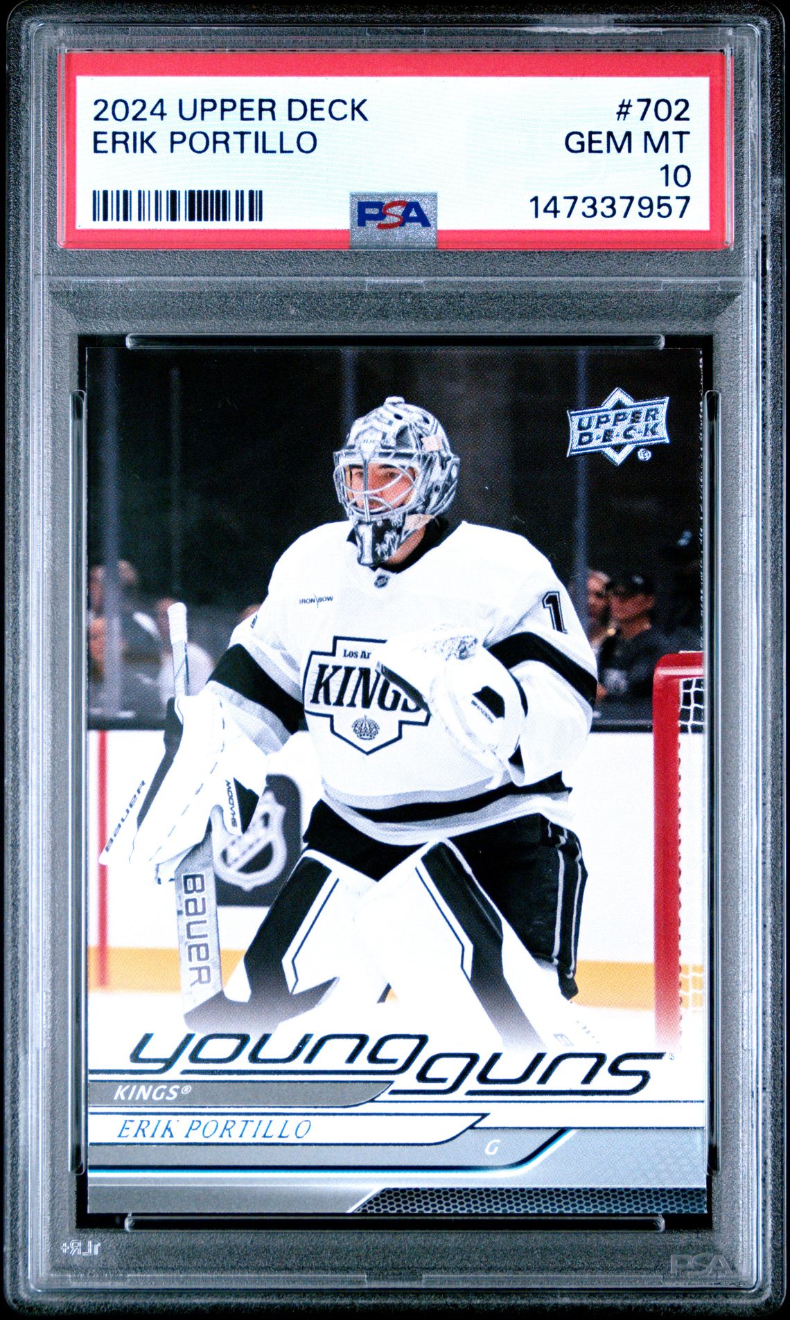 2024 Upper Deck Erik Portillo #702 Gem Mt 10 front