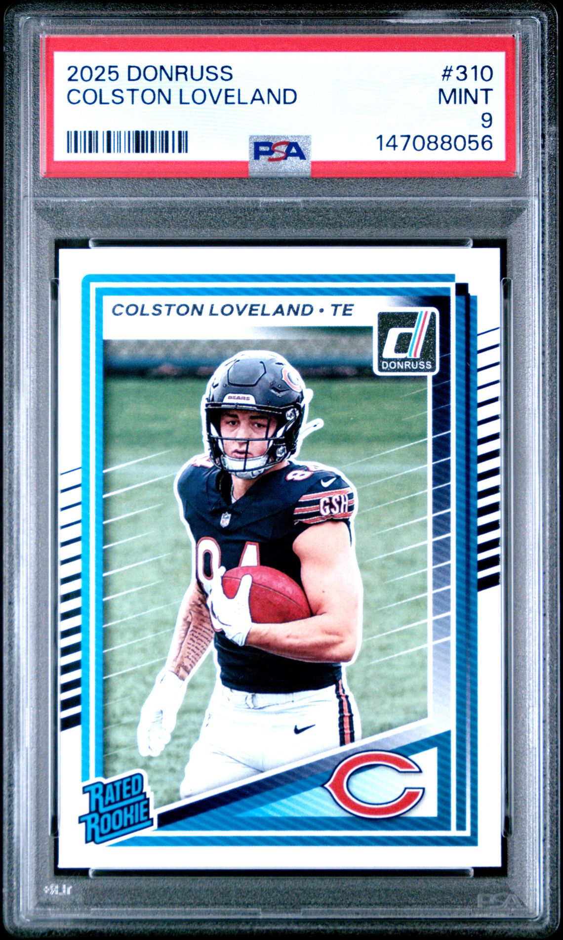 2025 Panini Donruss Colston Loveland #310 Mint 9 front