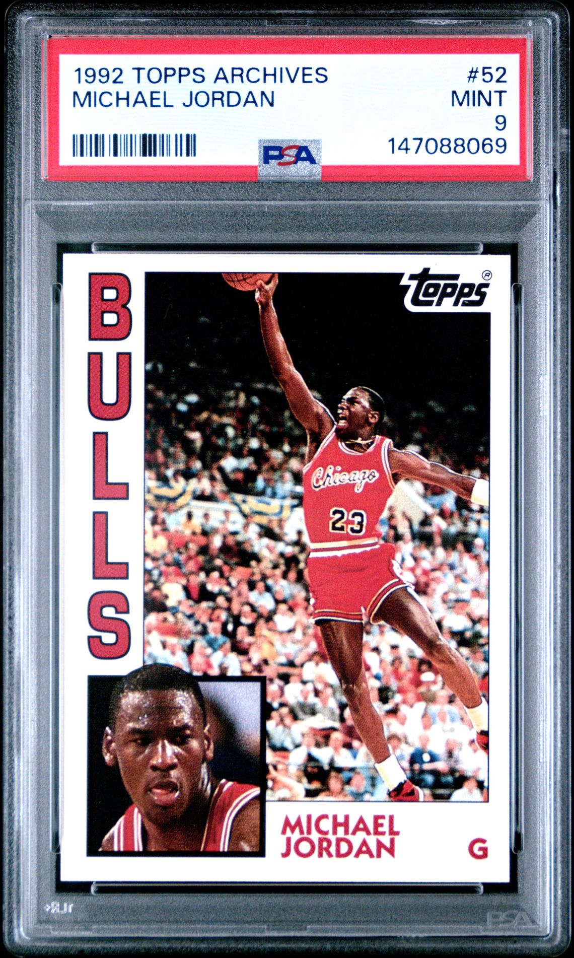 1992 Topps Archives Michael Jordan #52 Mint 9 front