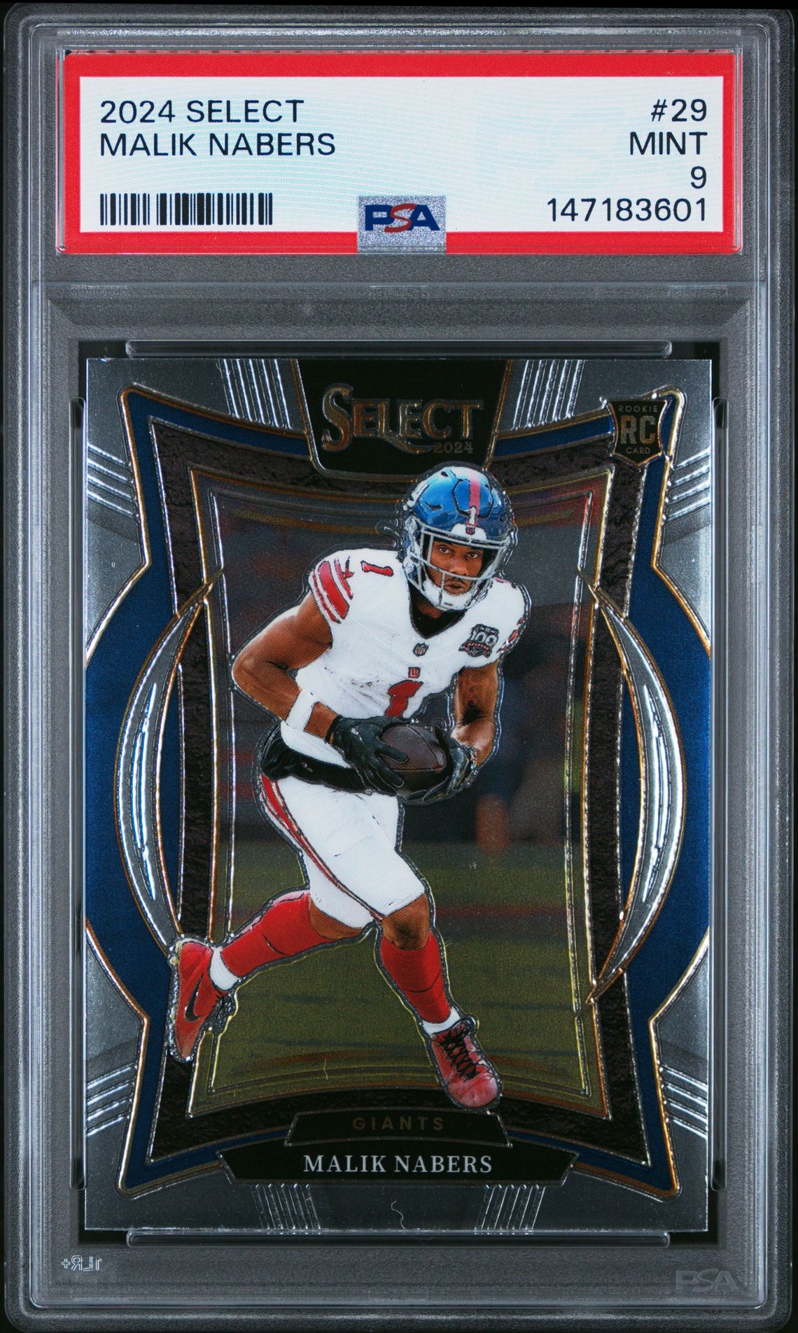 2024 Panini Select Malik Nabers #29 Mint 9 front