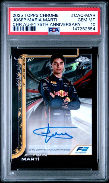 2025 Topps Topps Chrome Josep Maria Marti front