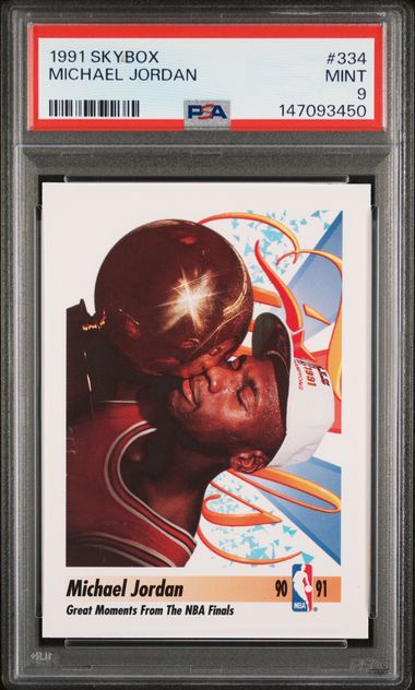 SkyBox Michael Jordan front