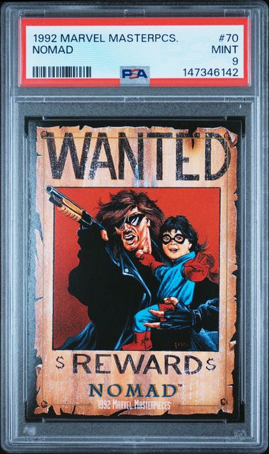 1992 Marvel Marvel Masterpieces #70 Nomad front