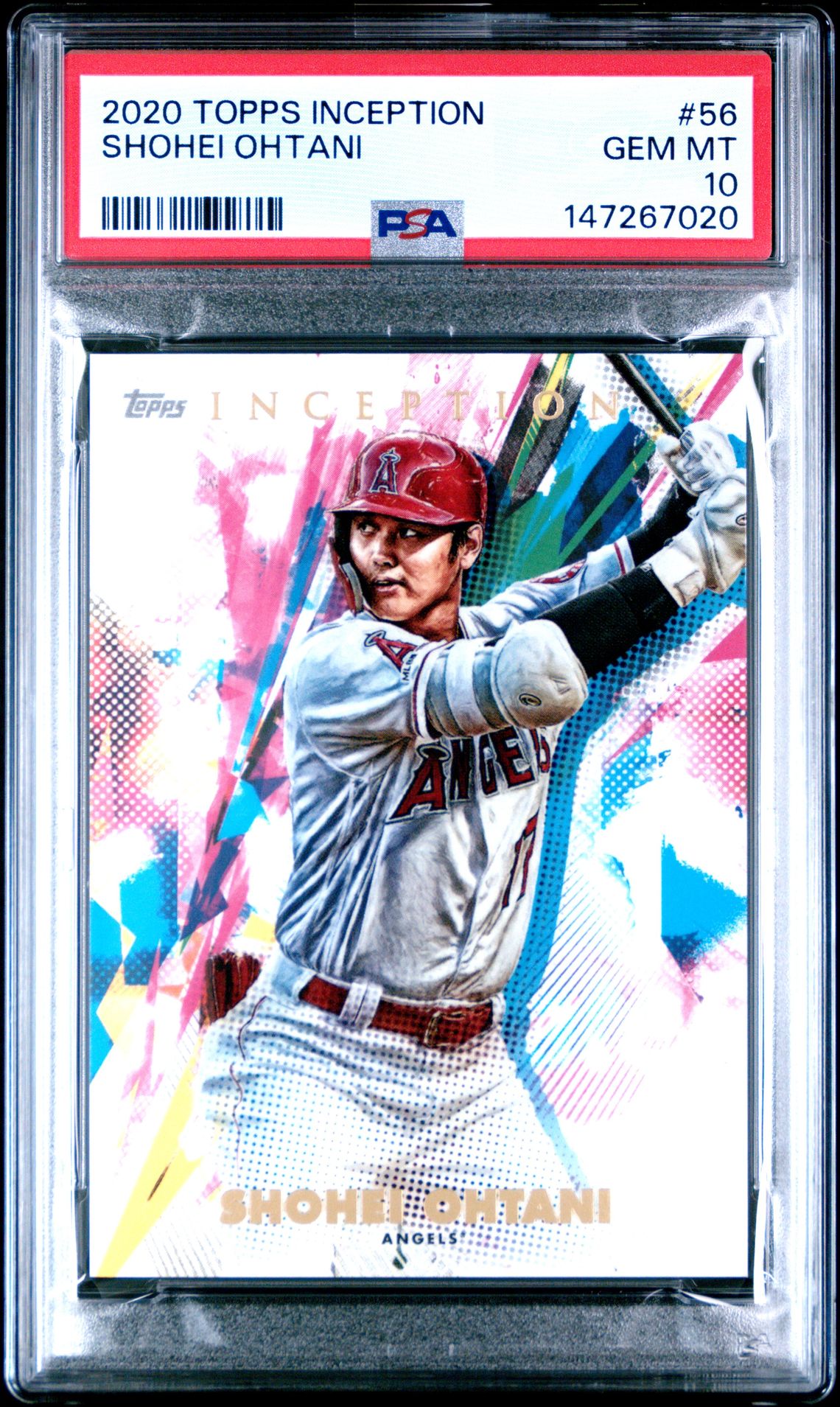 2020 Topps TOPPS INCEPTION #56 Shohei Ohtani front