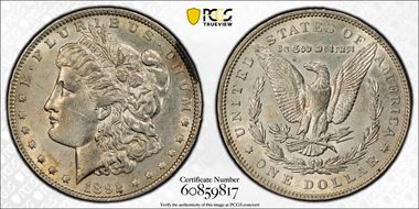1892 $1 AU53