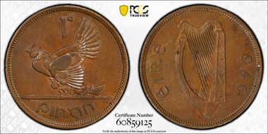 1940 1D AU58BN