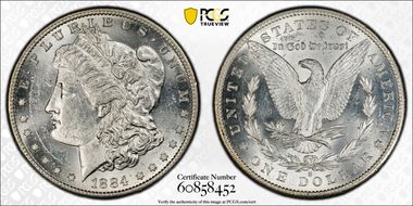 1884-S $1 N1