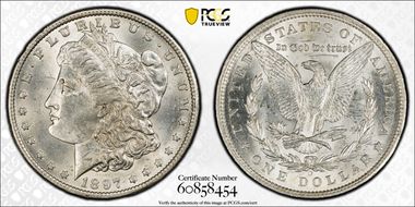 1897-O $1 MS62