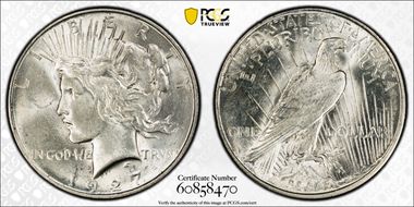 1927-D $1 MS62