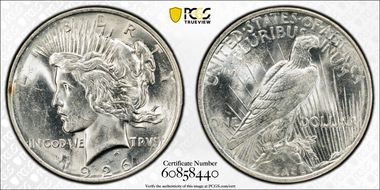 1926-D $1 MS62