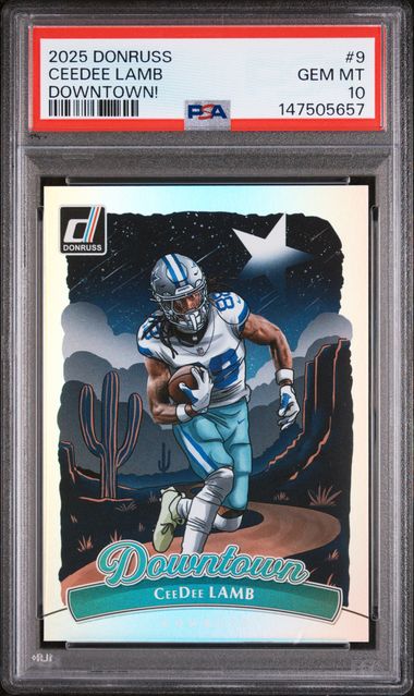 2025 Panini Donruss #9 Ceedee Lamb front