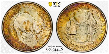 1936 50C Albany MS67+ 