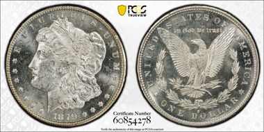 1879-S $1 MS62