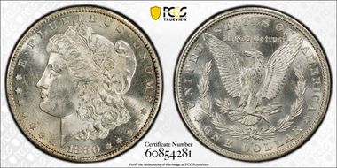 1880-S $1 MS64