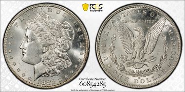 1882-S $1 MS64
