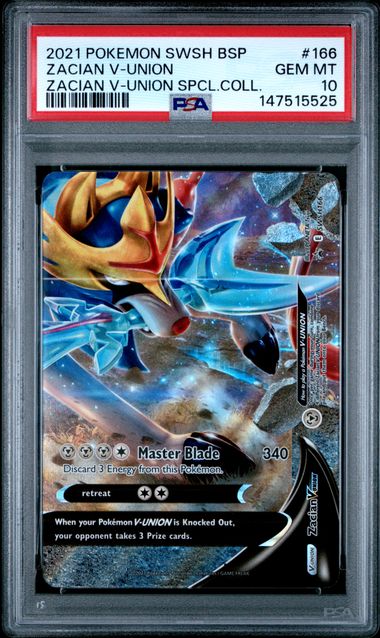 2021 Pokemon Black Star Promo #166 Zacian front