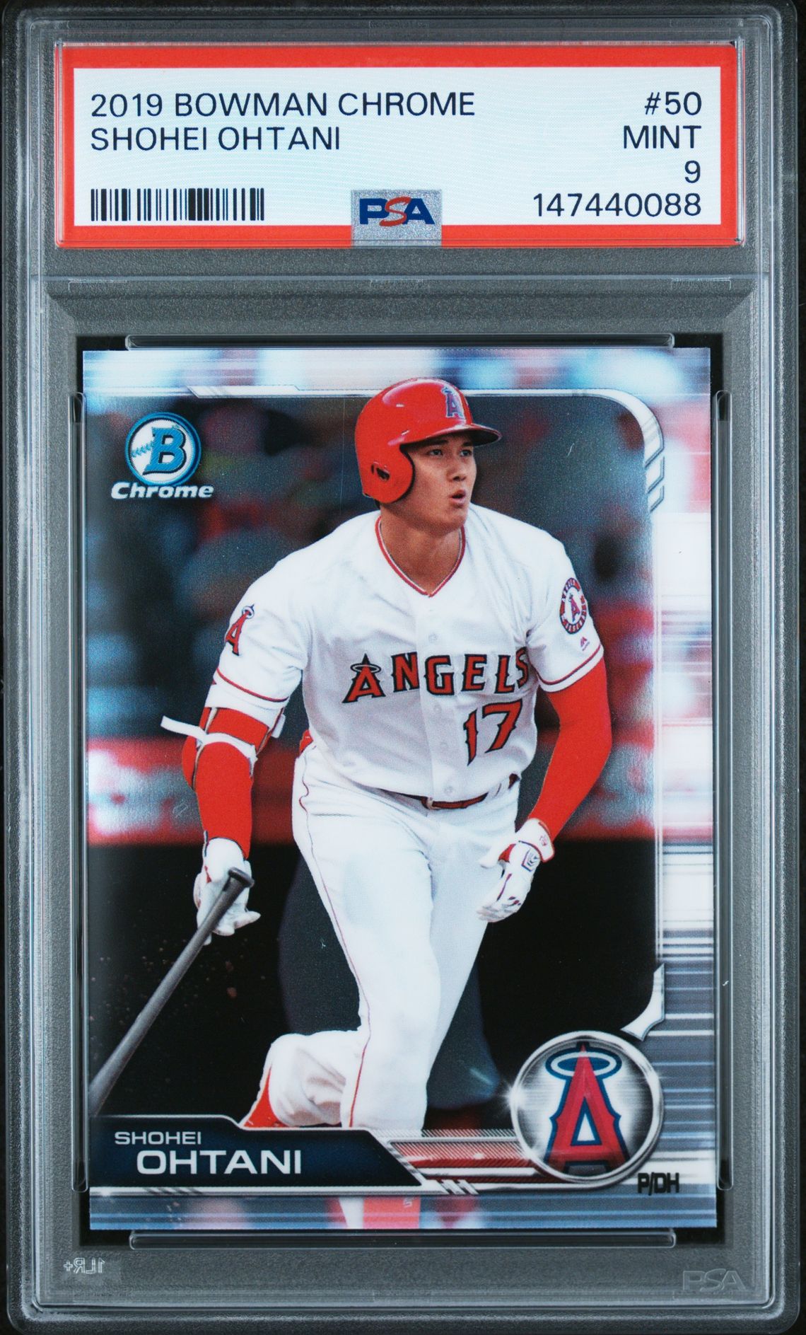 2019 Bowman BOWMAN CHROME #50 Shohei Ohtani front
