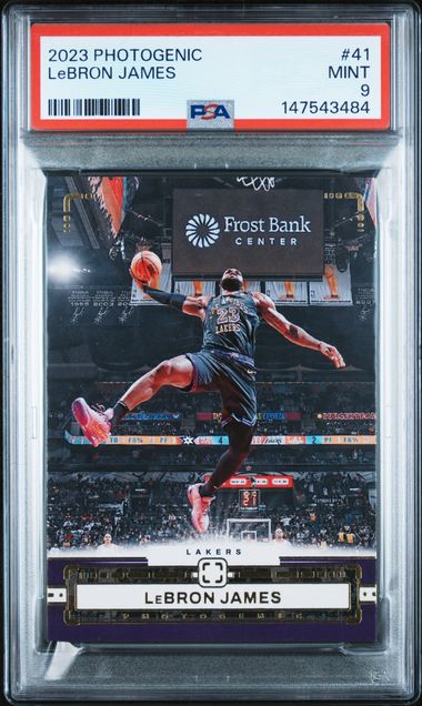 Panini Lebron James front