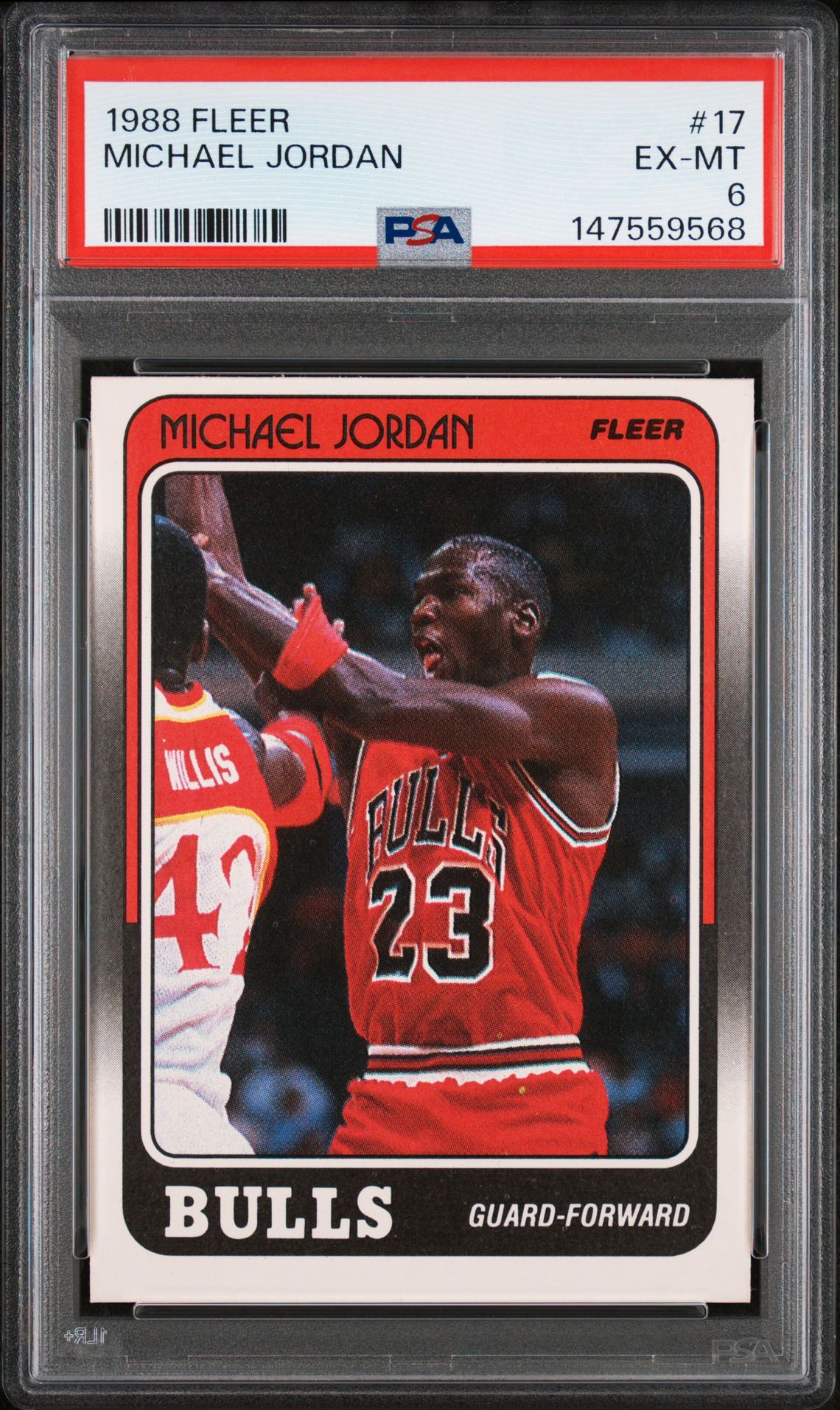 1988 Fleer FLEER Michael Jordan front