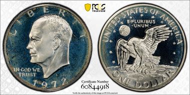 1972-S $1 Silver PR66CAM
