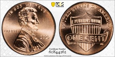 2025 1C Shield MS67RD
