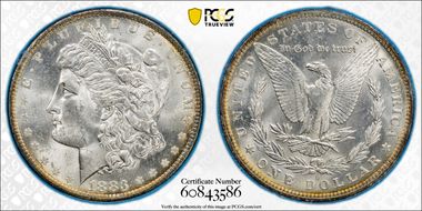 1883-O $1 MS63