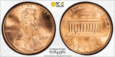 2000 1C MS65RD