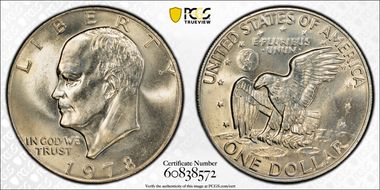 1978 $1 MS66