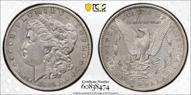 1884-S $1 N1
