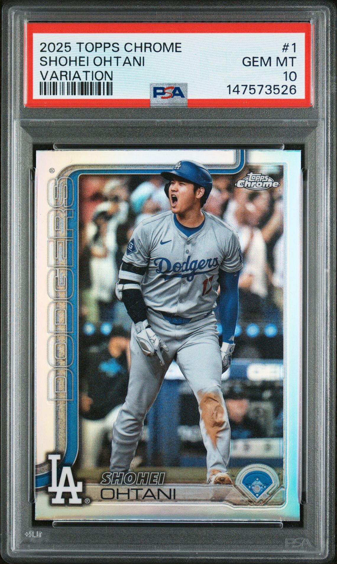 2025 Topps Topps Chrome #1 Shohei Ohtani front
