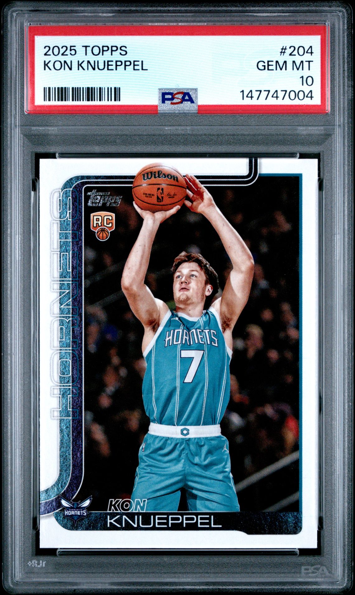 2025 Topps #204 Kon Knueppel front