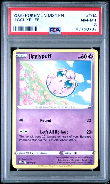 2025 M24 En #004 Jigglypuff front