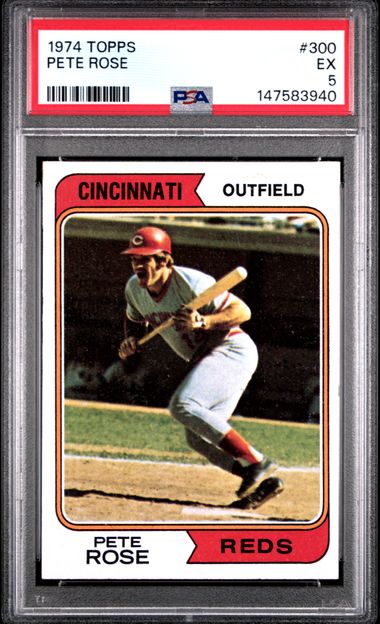 Topps Pete Rose front