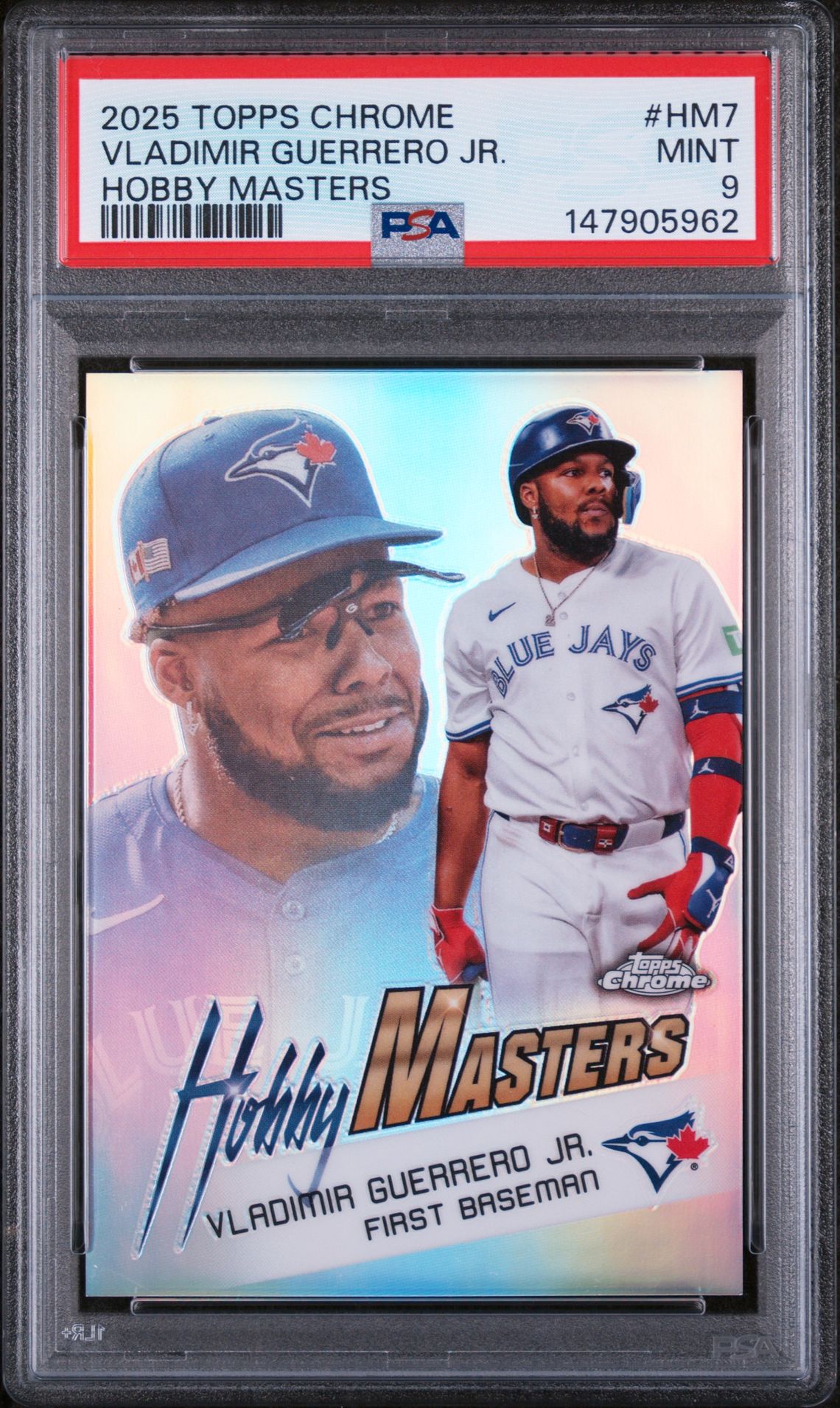 2025 Topps Chrome Topps Chrome Hobby Masters #HM7 Vladimir Guerrero Jr. front