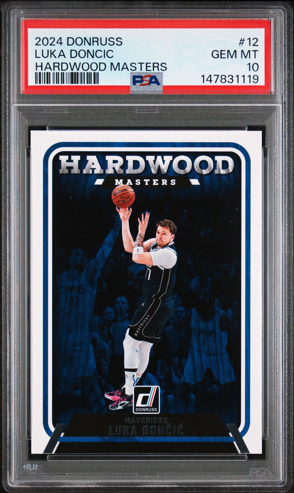 2024 Panini PANINI DONRUSS HARDWOOD MASTERS #12 Luka Doncic front