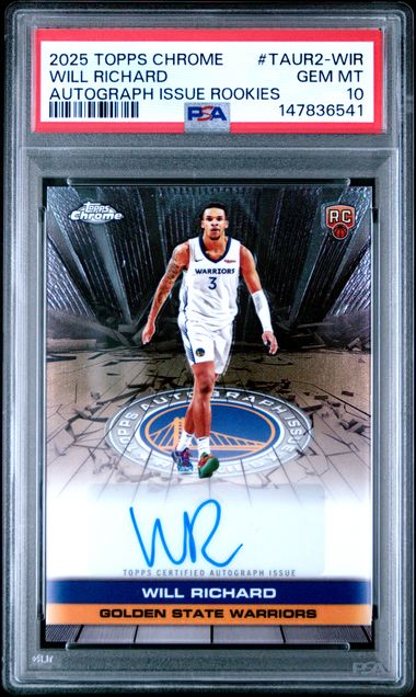 2025 Topps Topps Chrome #TAUR2 Richard front