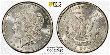 1879-S $1 MS62