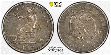 1878-S T$1 Trade XF40