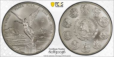2022-Mo Onza Libertad Ag MS67