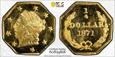 1871 G25C BG-714 MS67+