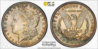 1892-O $1 MS64