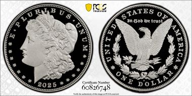 2025-S $1 Morgan Dollar PR70DCAM