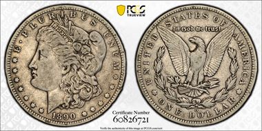 1890-O $1 VF30