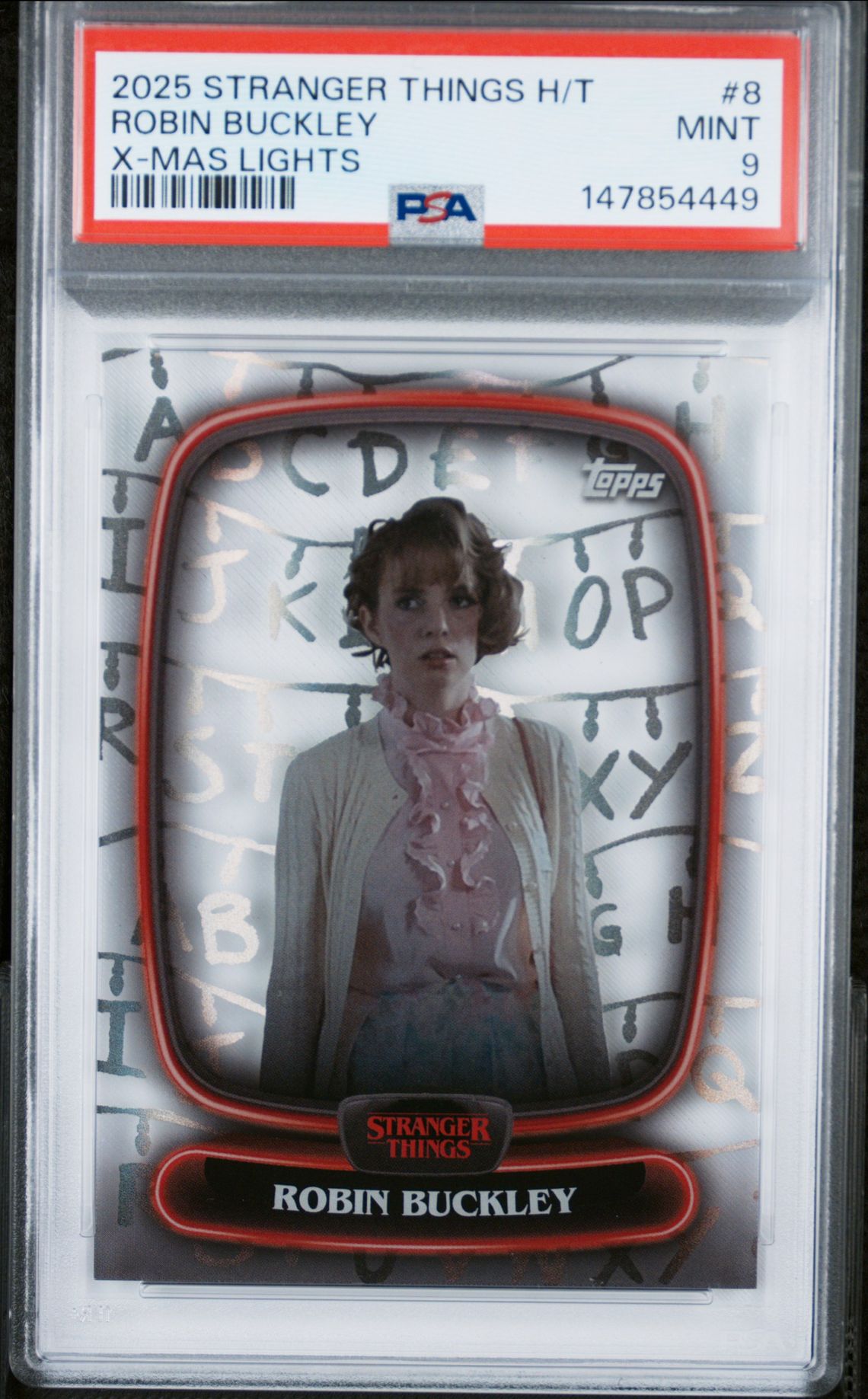 2025 Topps TOPPS STRANGER THINGS HIGH TEK Robin Buckley front